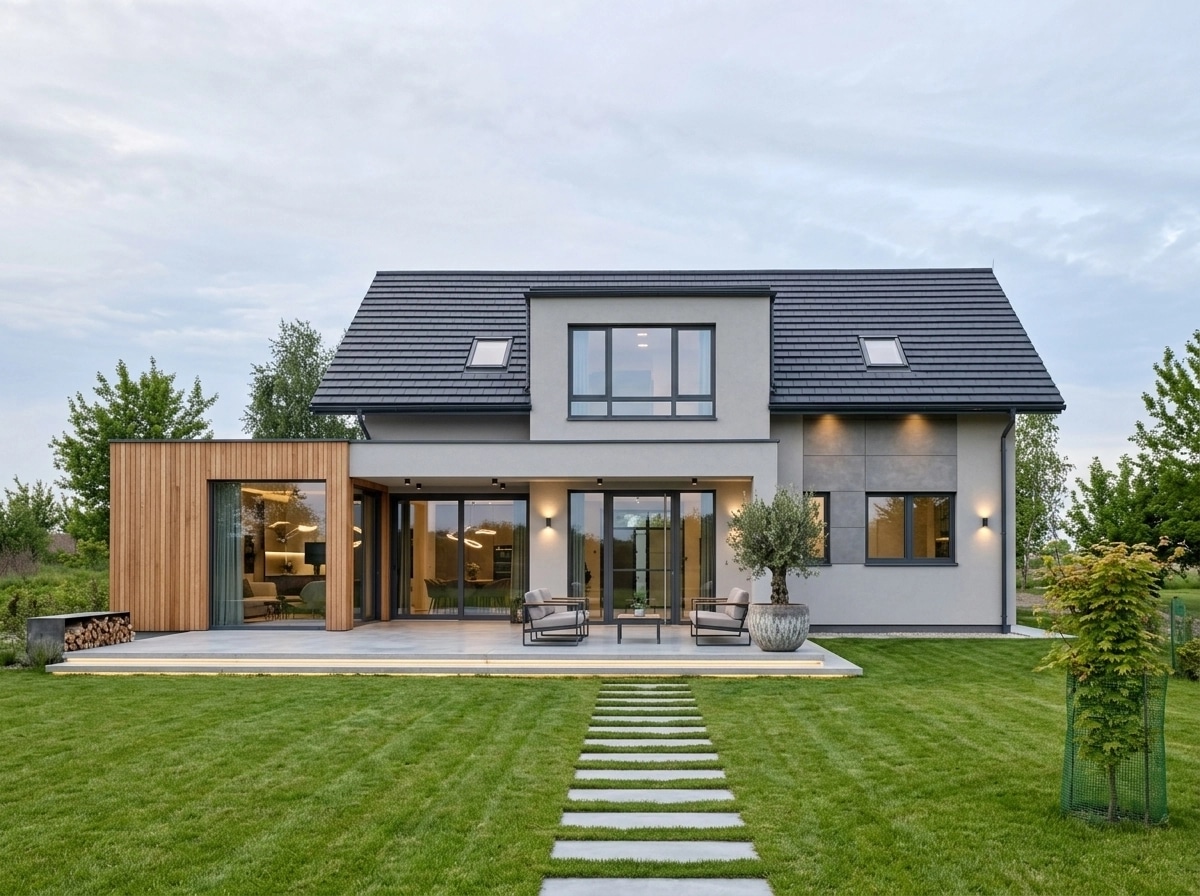 Contemporary Facade Facade design — facade photo by GenRoom AI