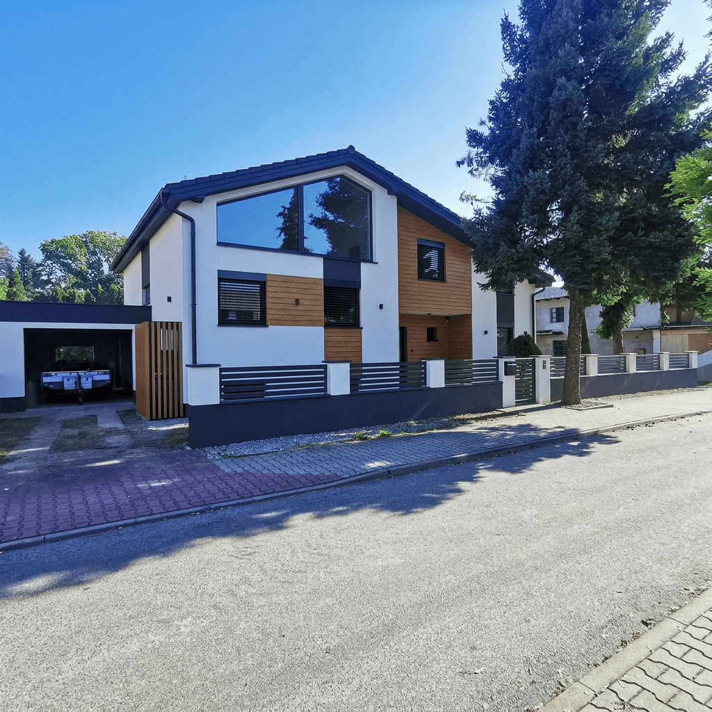 Facade design in Contemporary Facade style — Facade by GenRoom AI