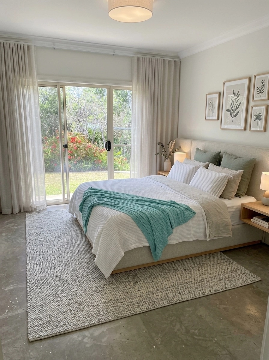 Scandinavian Bedroom design — interior photo by GenRoom AI