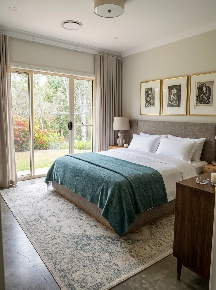 Interior design in Transitional style — Bedroom by GenRoom AI