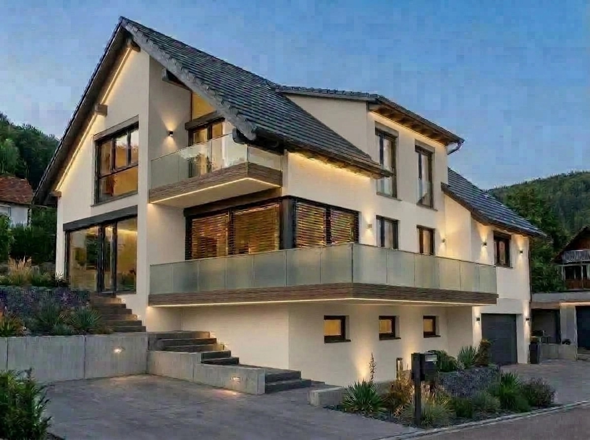 Facade design in Contemporary Facade style — Facade by GenRoom AI