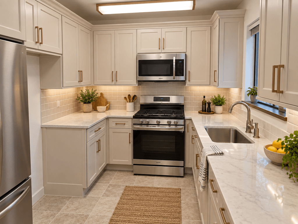 Kitchen interior in no_style style — photo by GenRoom AI