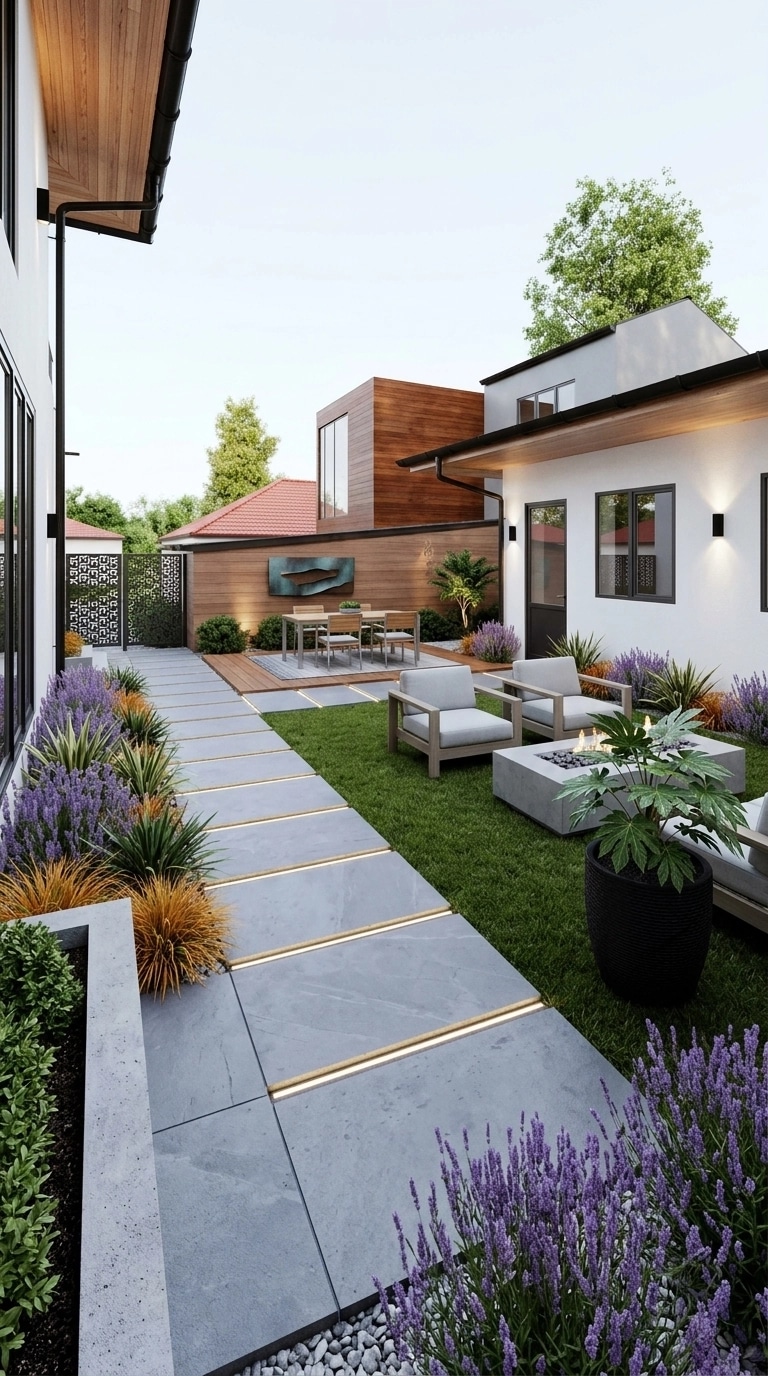 Contemporary Yard Yard design — yard photo by GenRoom AI