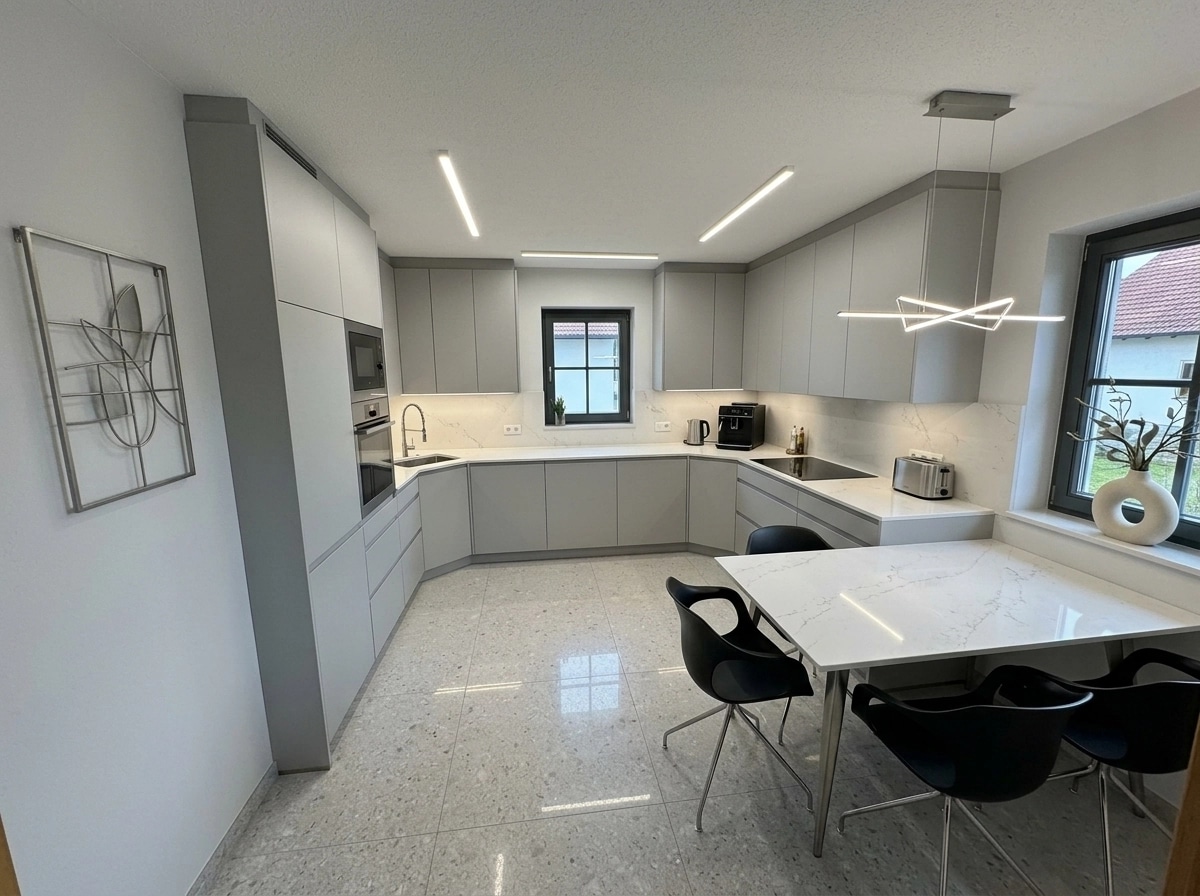 Kitchen interior in no_style style — photo by GenRoom AI
