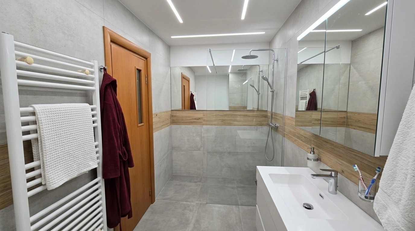 Bathroom interior in no_style style — photo by GenRoom AI