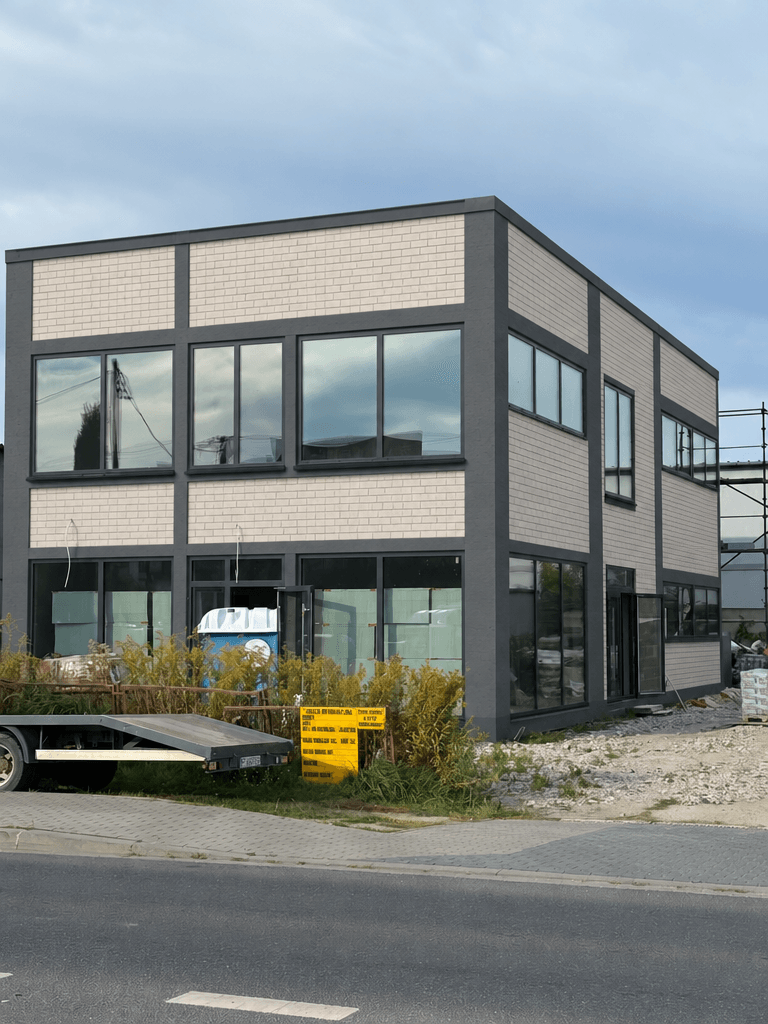 Scandinavian Facade Fasad design — facade photo by GenRoom AI