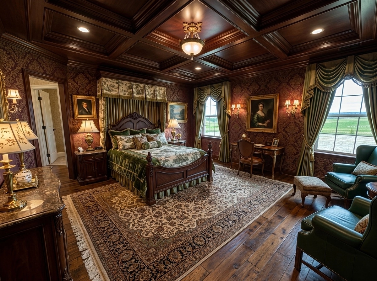 Interior design in British style — Bedroom by GenRoom AI
