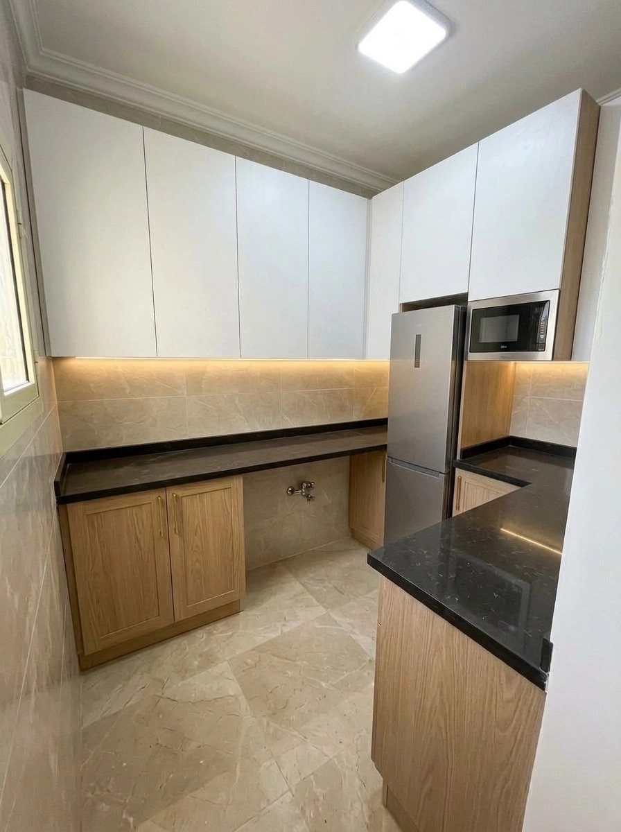 Kitchen interior in no_style style — photo by GenRoom AI