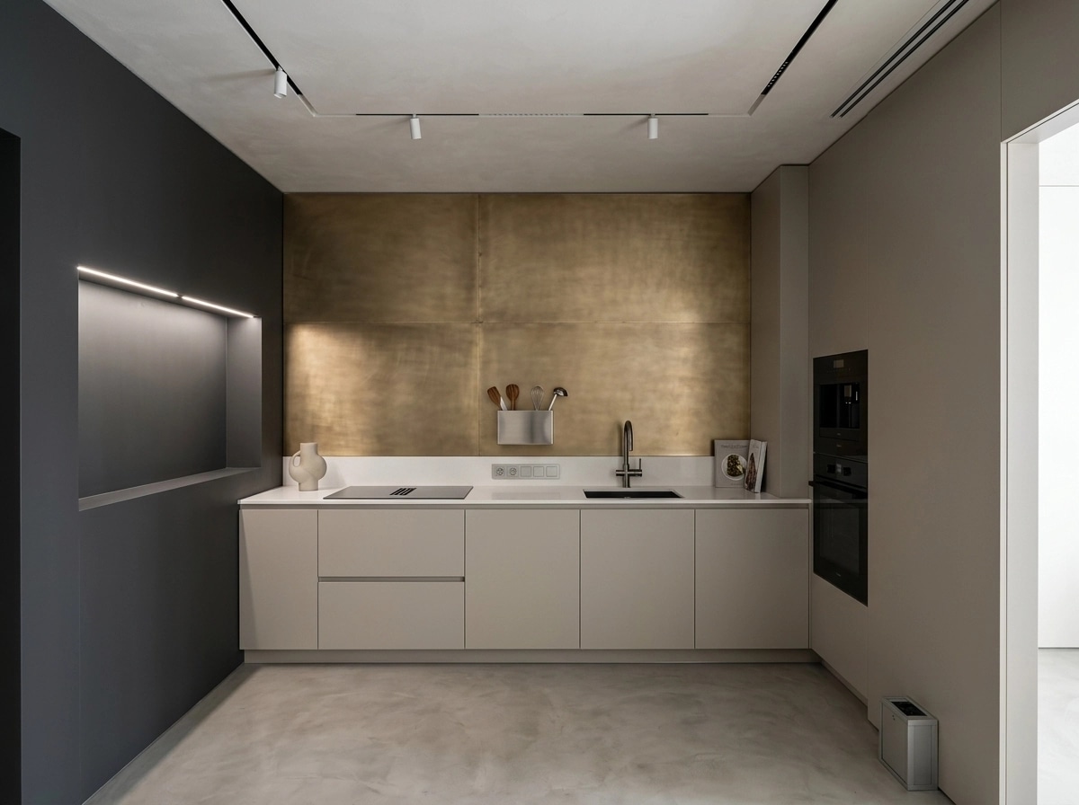 Minimalism Dapur design — interior photo by GenRoom AI