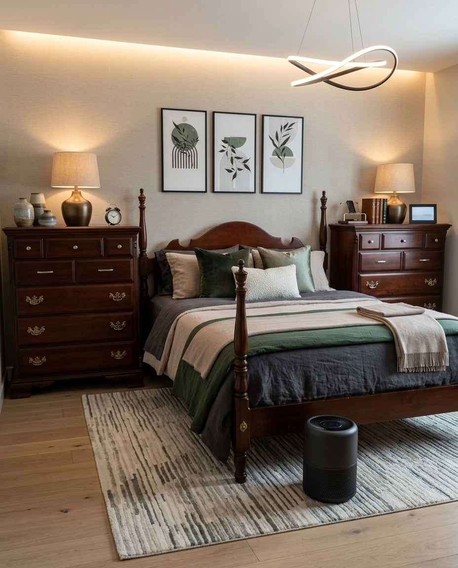 Contemporary Bedroom design — interior photo by GenRoom AI