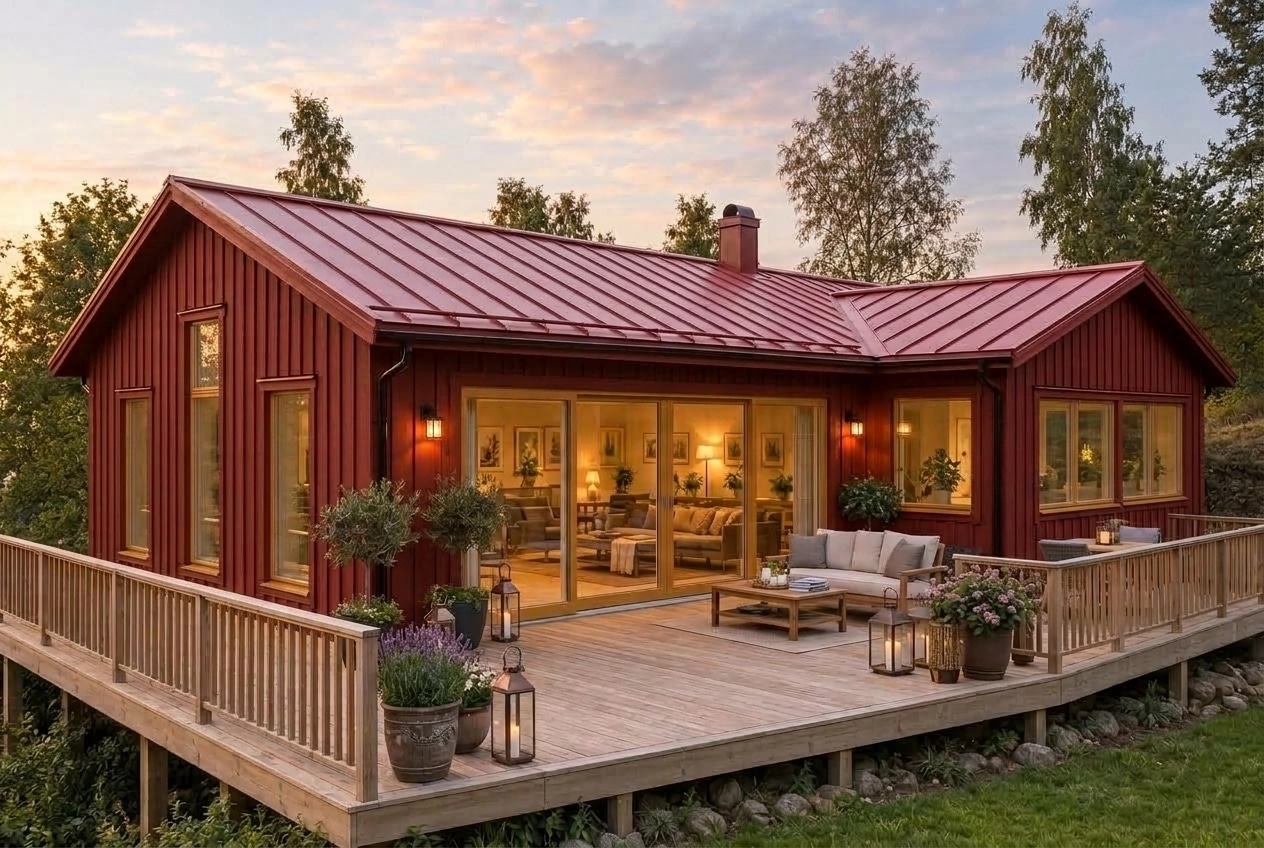 Facade design in Barnhouse Facade style — Facade by GenRoom AI