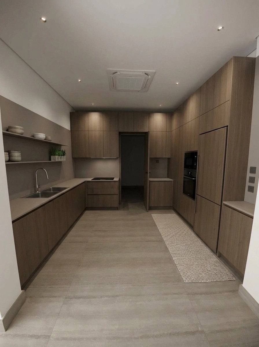 Interior design in Contemporary style — Kitchen by GenRoom AI