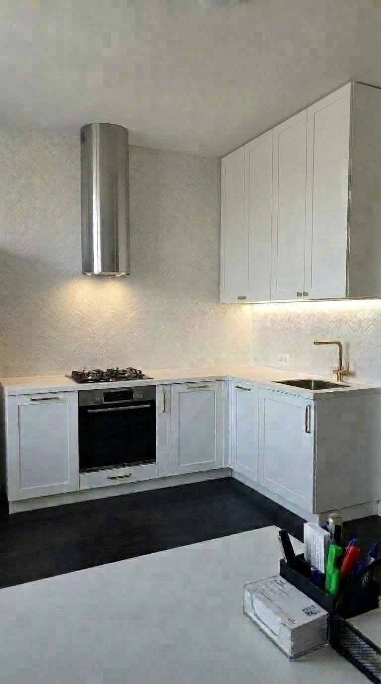 Kitchen interior in no_style style — photo by GenRoom AI