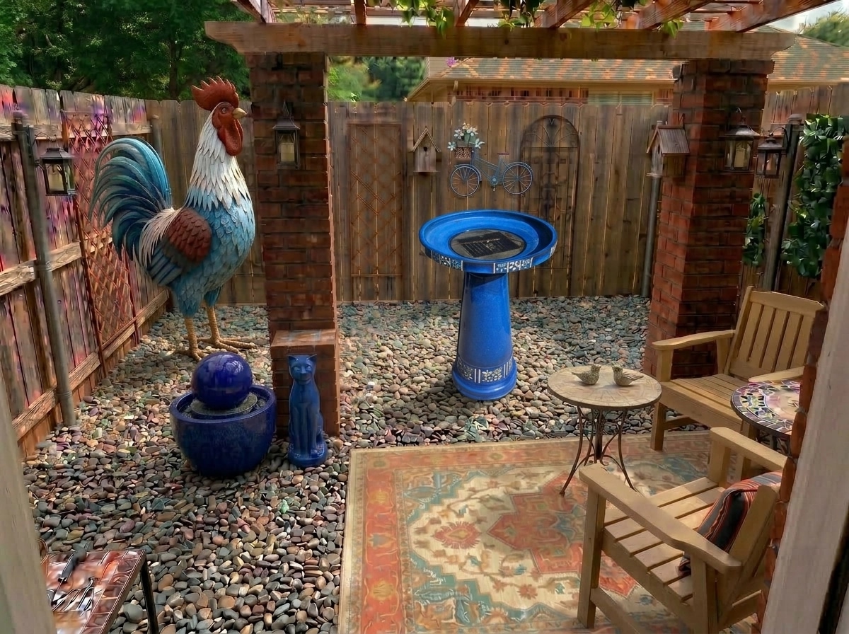 Mediterranean Yard สวน design — yard photo by GenRoom AI