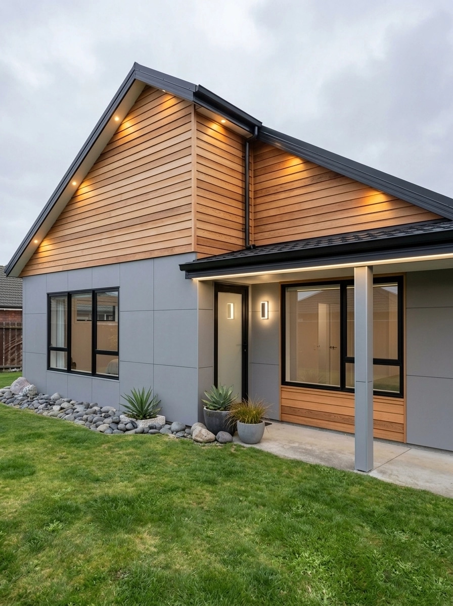 Facade design in Contemporary Facade style — Facade by GenRoom AI