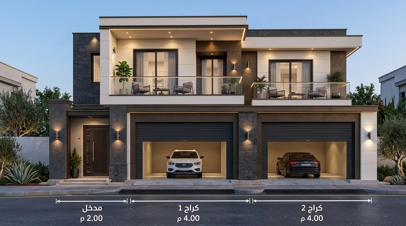 Contemporary Facade Facade design — facade photo by GenRoom AI