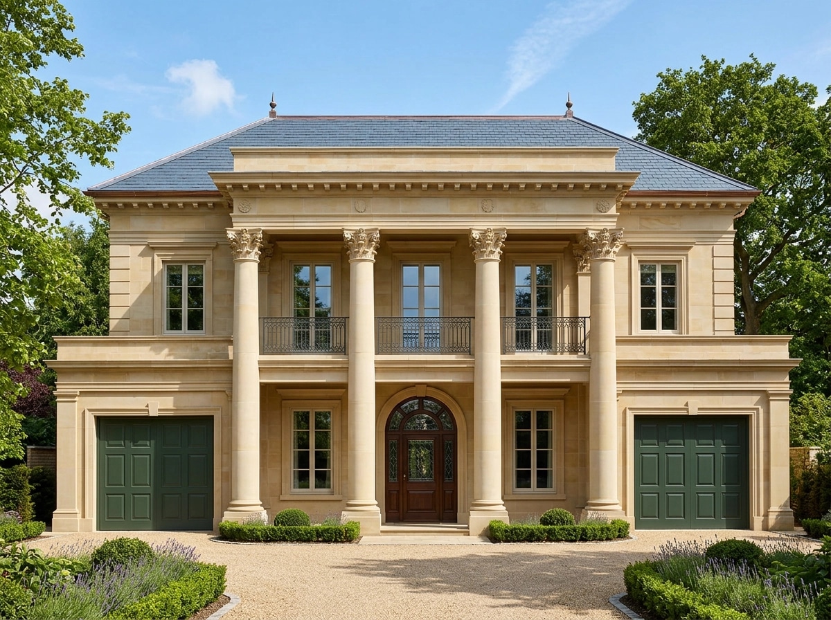 Facade design in Neoclassic Facade style — Facade by GenRoom AI