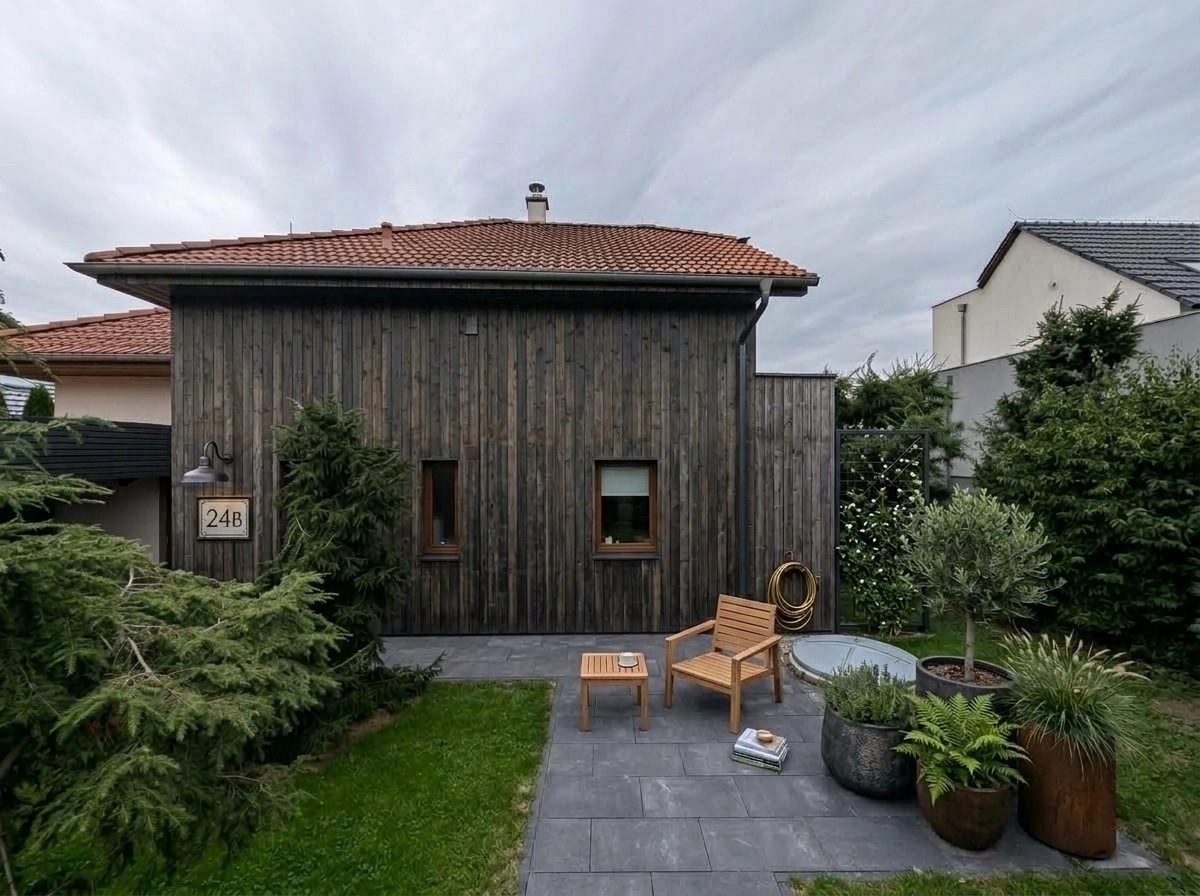 Facade design in Barnhouse Facade style — Facade by GenRoom AI
