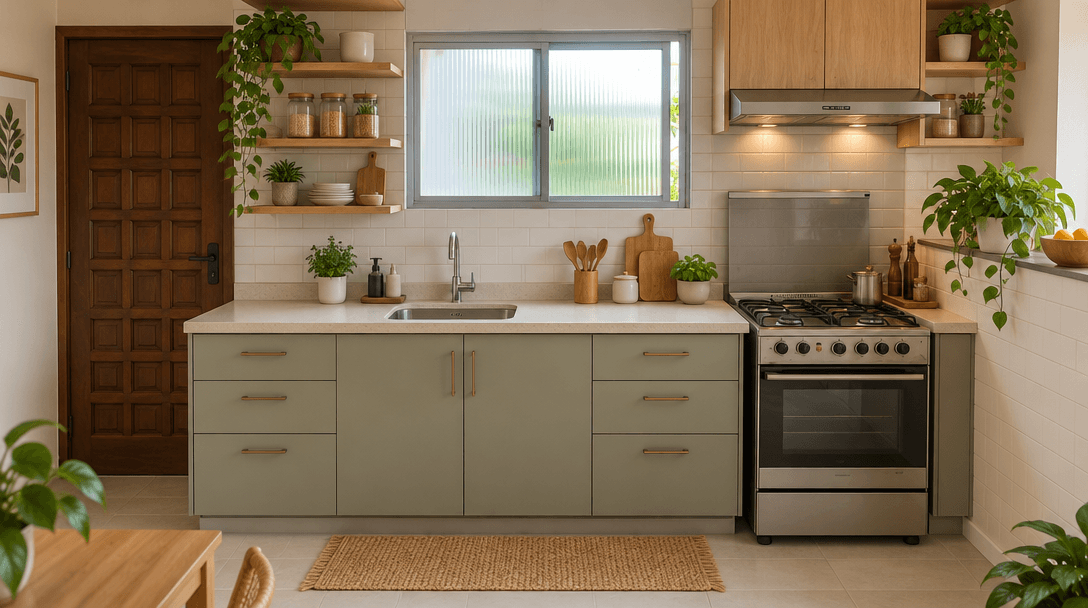 Interior design in Scandinavian style — Kitchen by GenRoom AI
