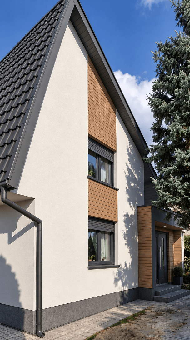 Facade design in no_style style — photo by GenRoom AI