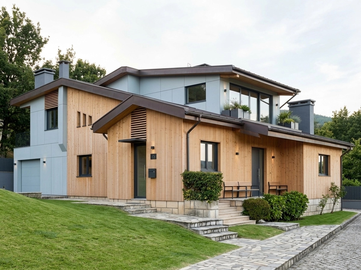 Scandinavian Facade Facade design — facade photo by GenRoom AI