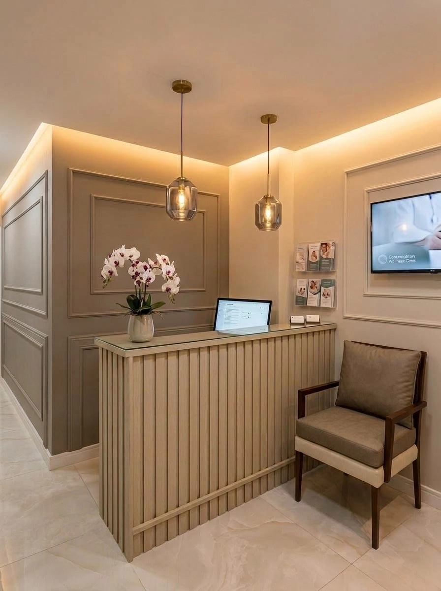 Interior design in Contemporary style — clinic by GenRoom AI