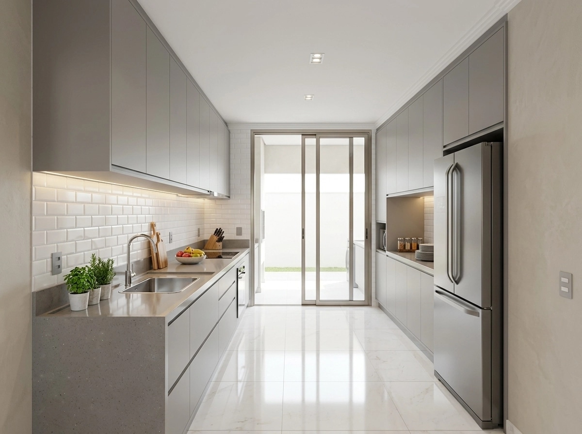 Kitchen interior in no_style style — photo by GenRoom AI
