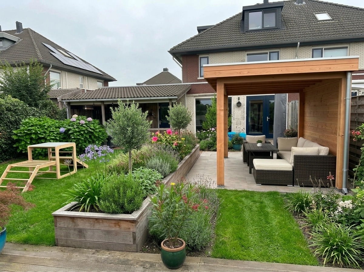 Yard design in no_style style — photo by GenRoom AI