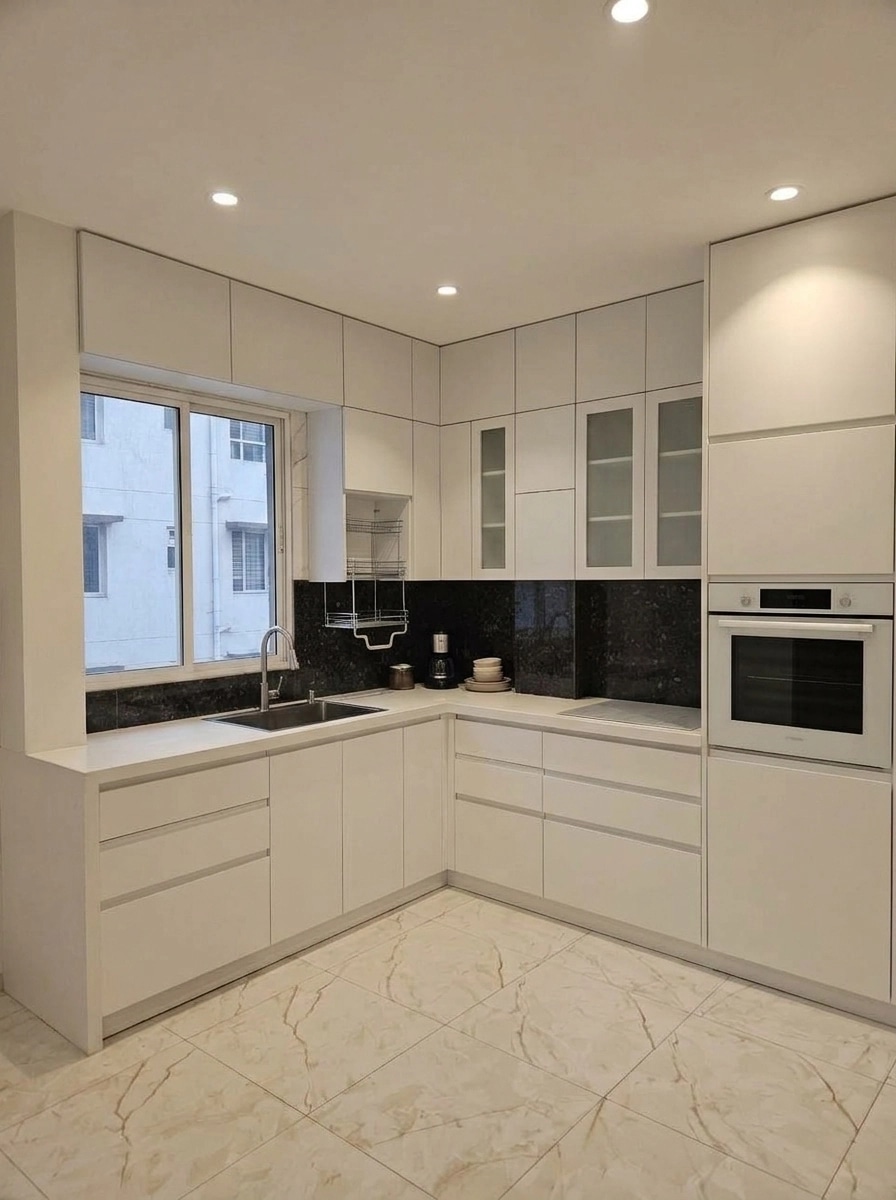 Kitchen interior in no_style style — photo by GenRoom AI