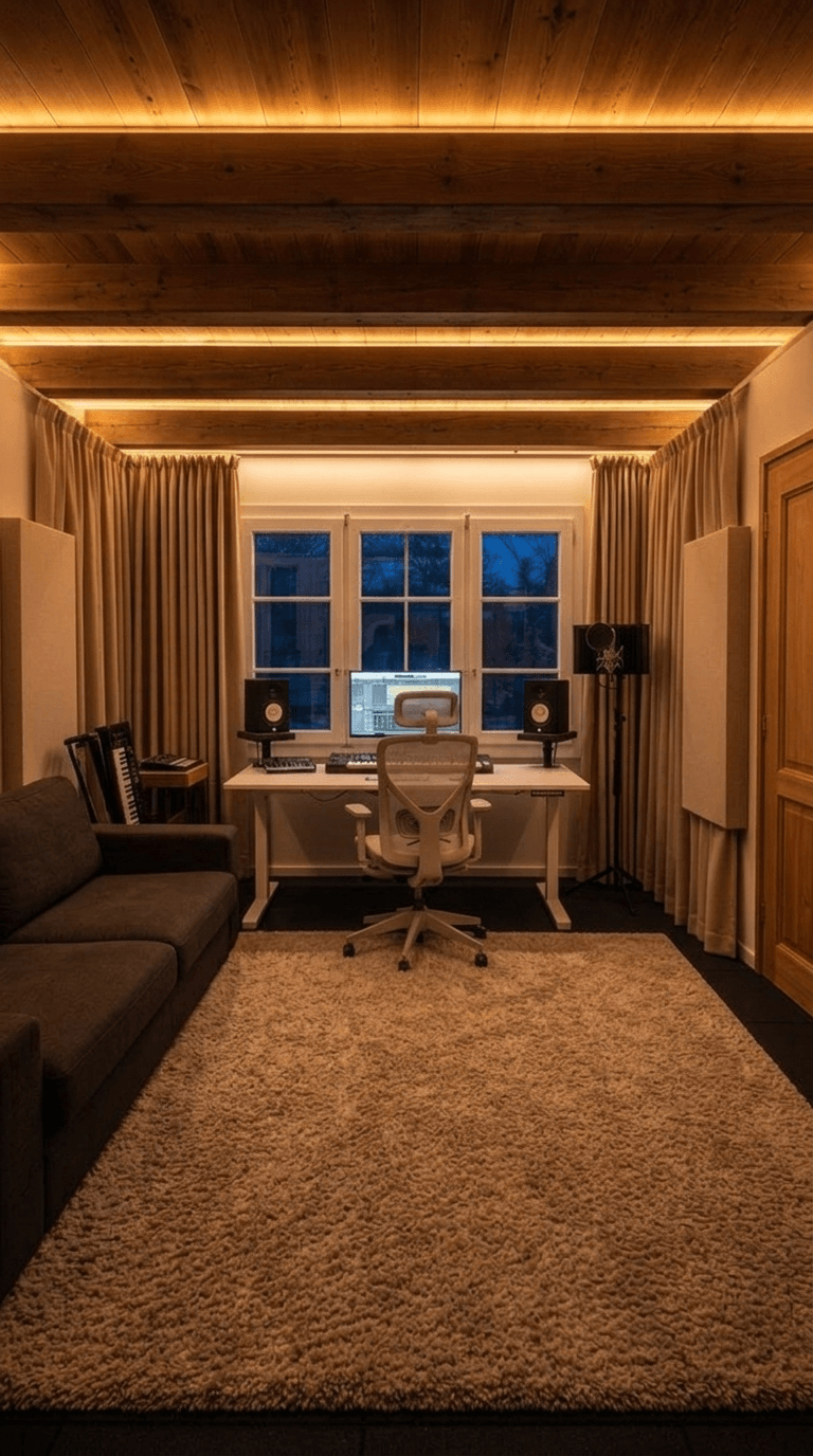 Interior design in Contemporary style — studio by GenRoom AI