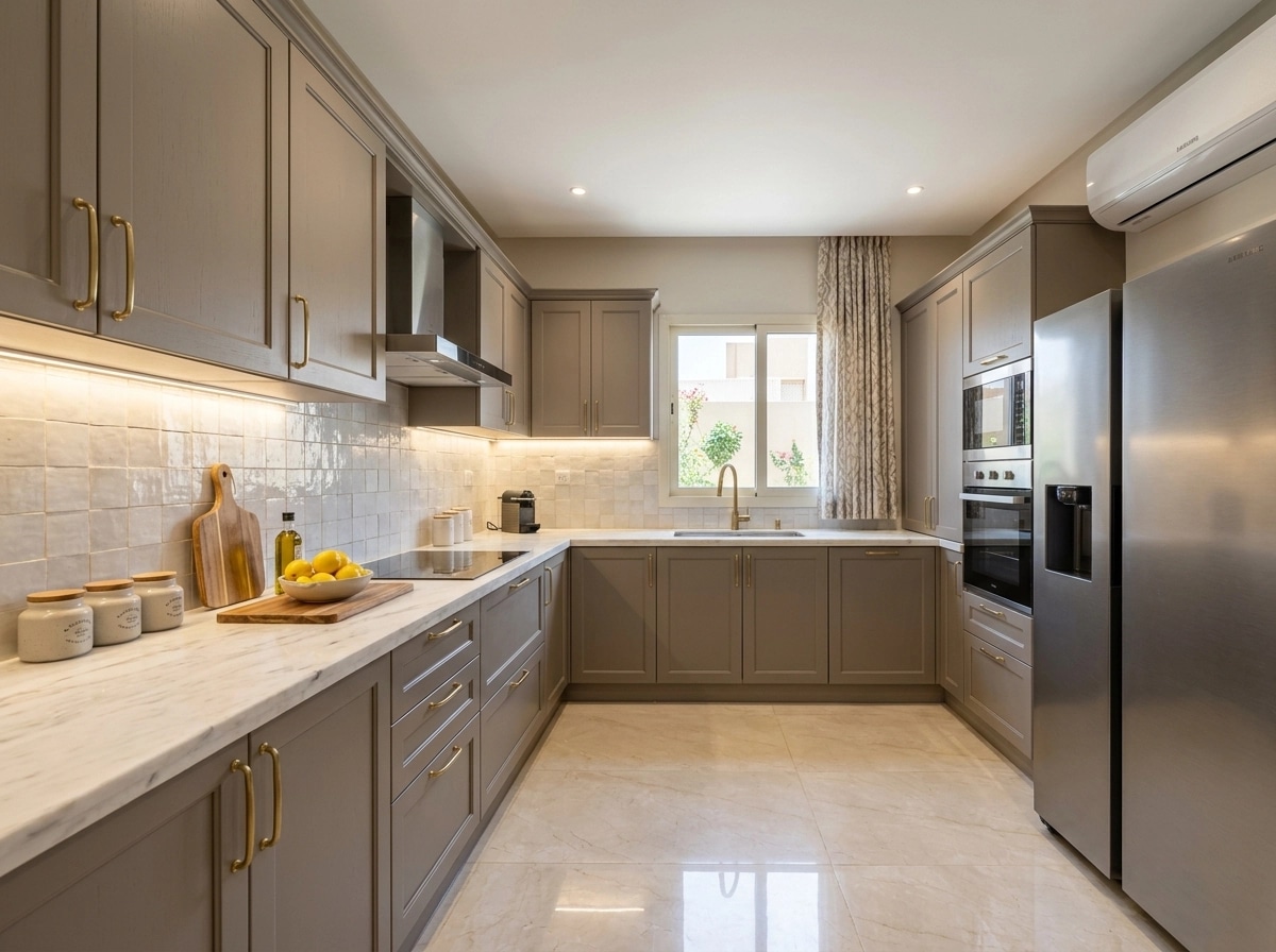 Kitchen interior in no_style style — photo by GenRoom AI