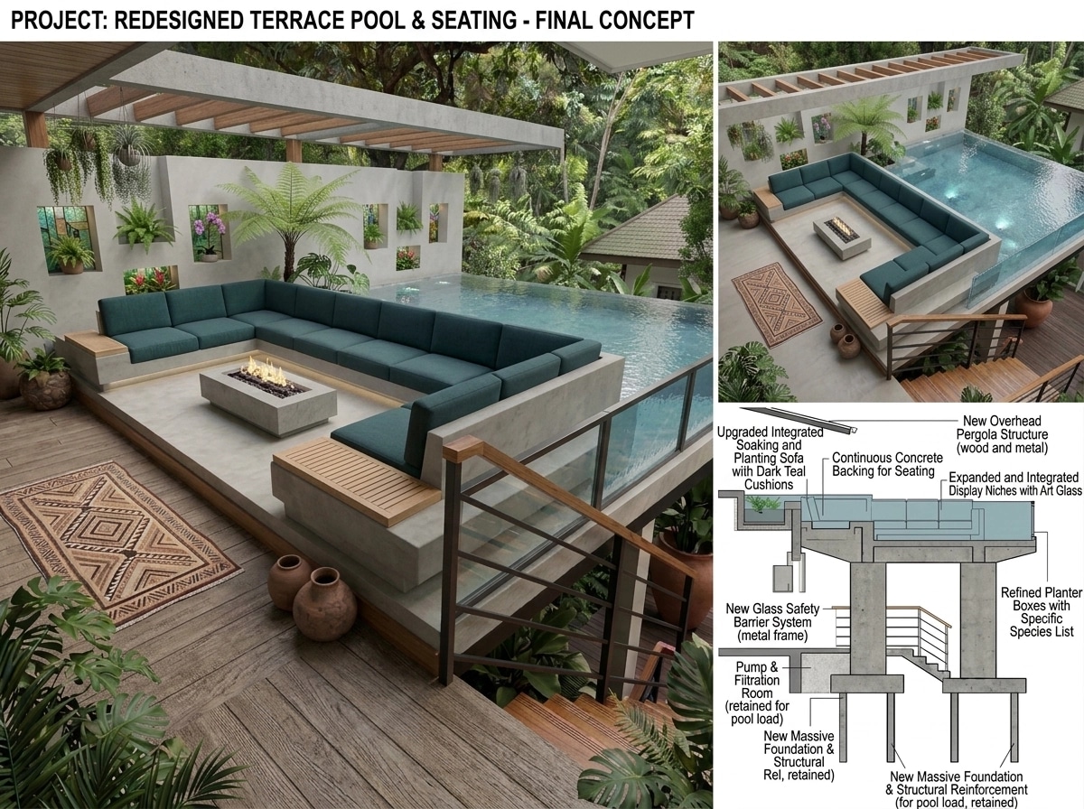 Yard design in no_style style — photo by GenRoom AI