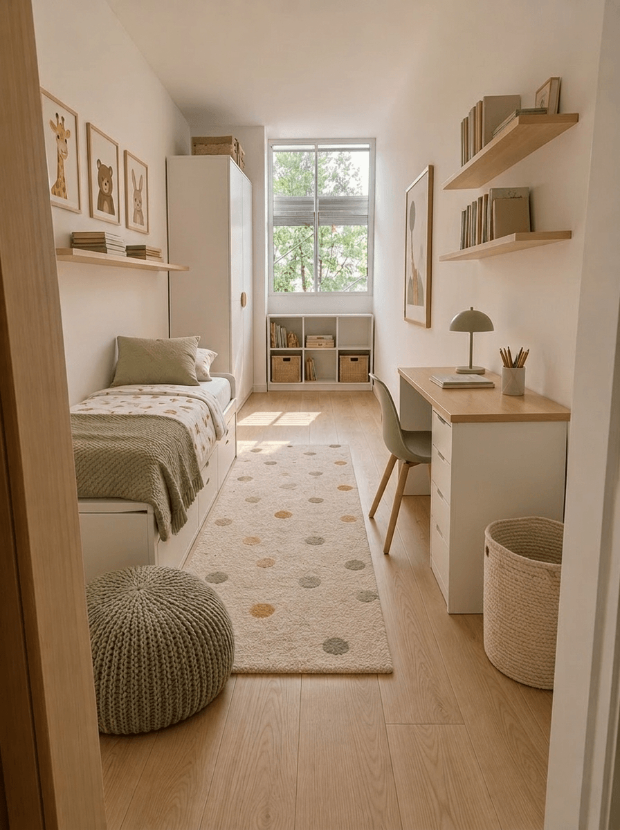 Interior design in Minimalism style — Kids Room by GenRoom AI