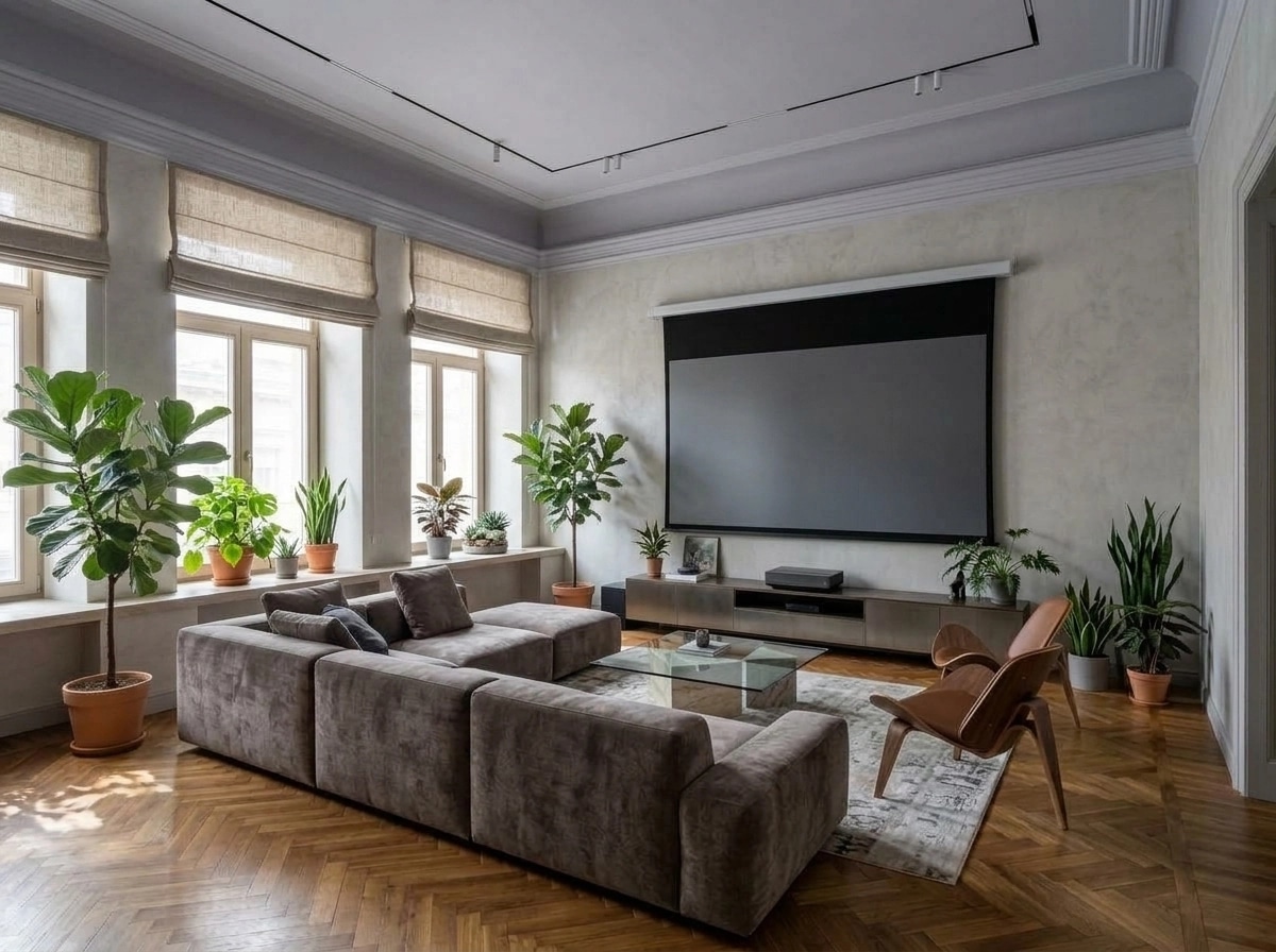 Interior design in Contemporary style — Living Room by GenRoom AI