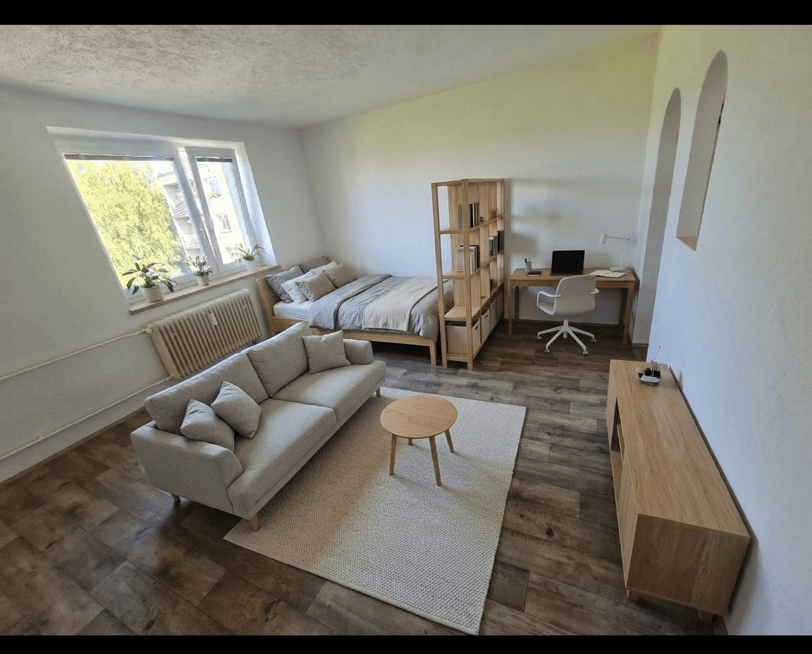 Minimalism Living Room design — interior photo by GenRoom AI