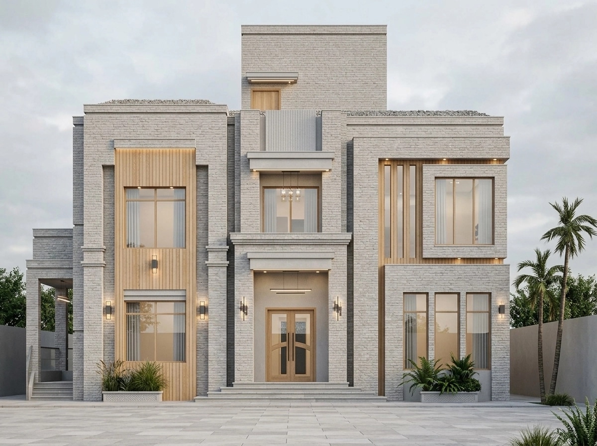 Scandinavian Facade Facade design — facade photo by GenRoom AI