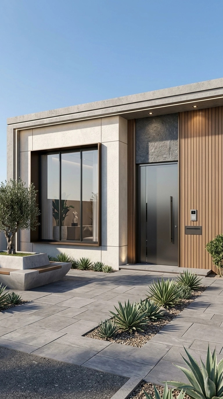 Contemporary Facade Facade design — facade photo by GenRoom AI