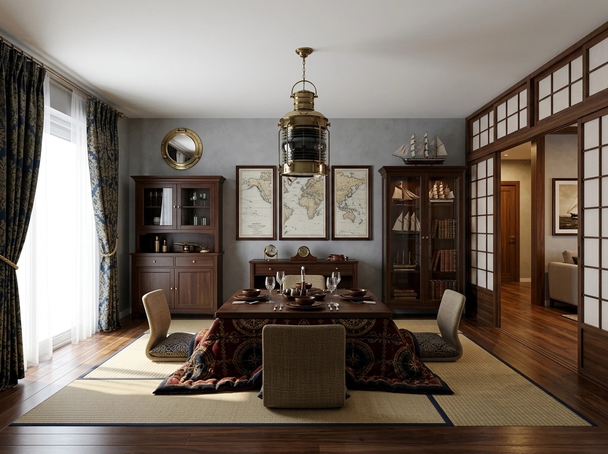 Interior design in Classic style — dining_room by GenRoom AI
