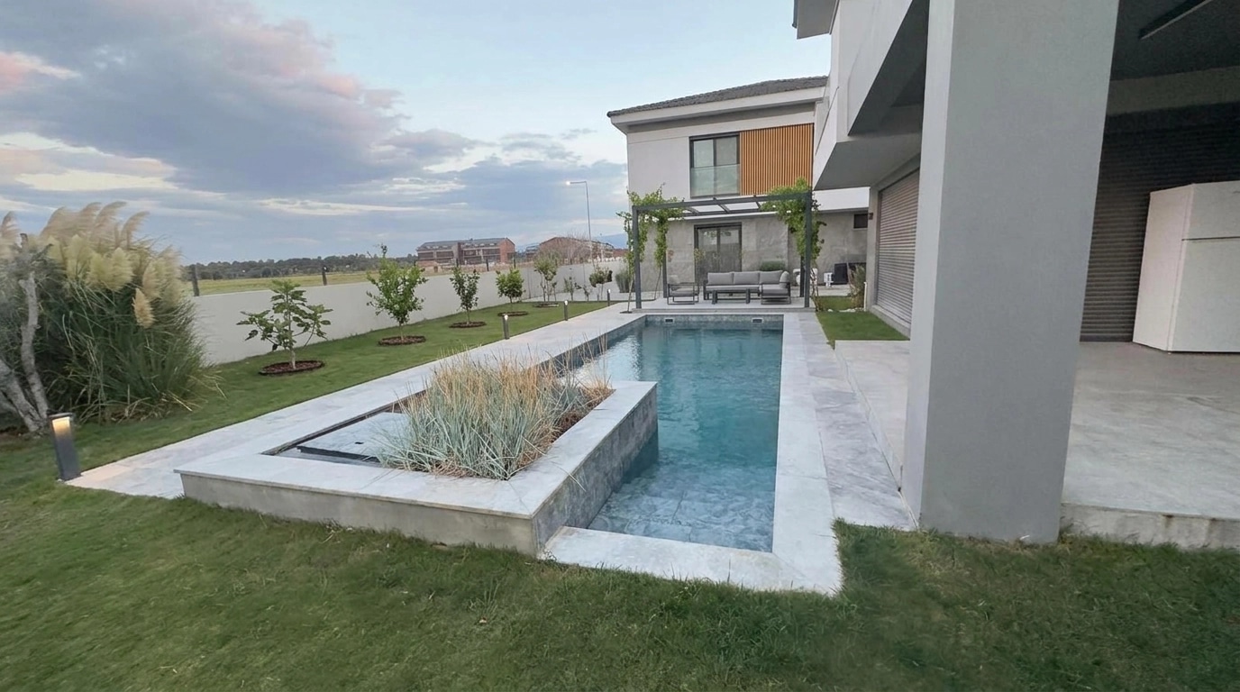 Landscape design in Minimalist Yard style — Yard by GenRoom AI
