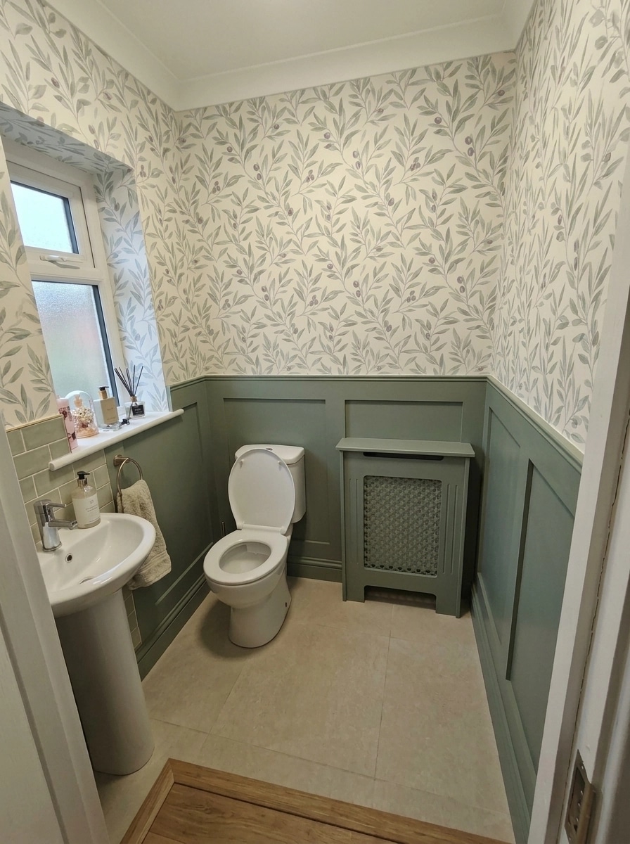 Bathroom interior in no_style style — photo by GenRoom AI
