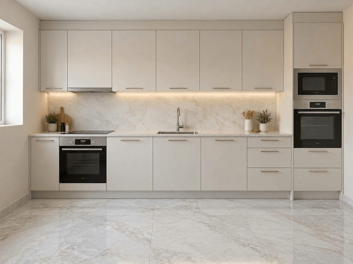 Kitchen interior in no_style style — photo by GenRoom AI