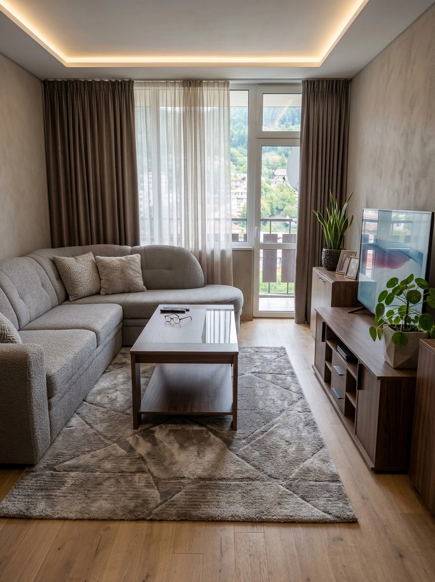 Interior design in Contemporary style — Living Room by GenRoom AI