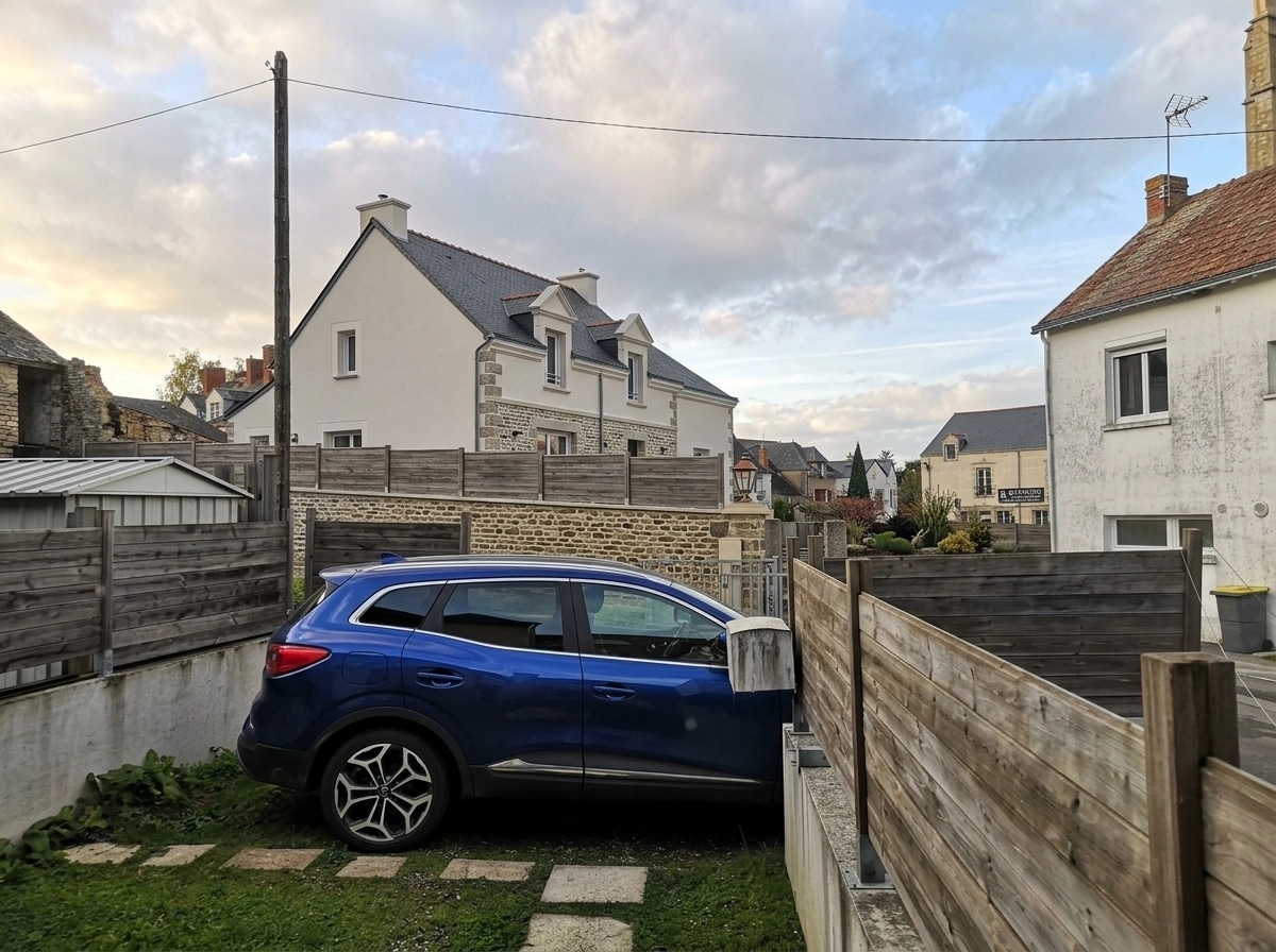 Yard design in no_style style — photo by GenRoom AI