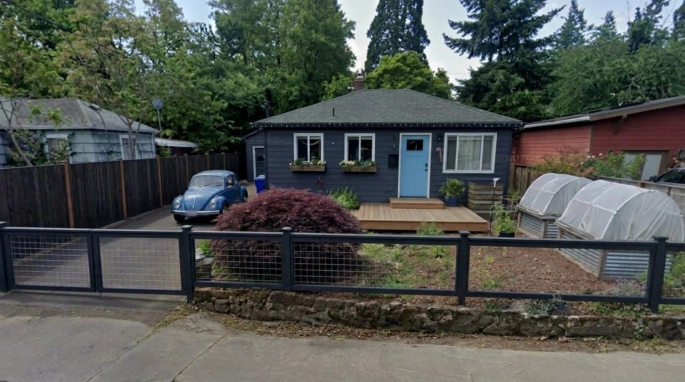 Yard design in no_style style — photo by GenRoom AI