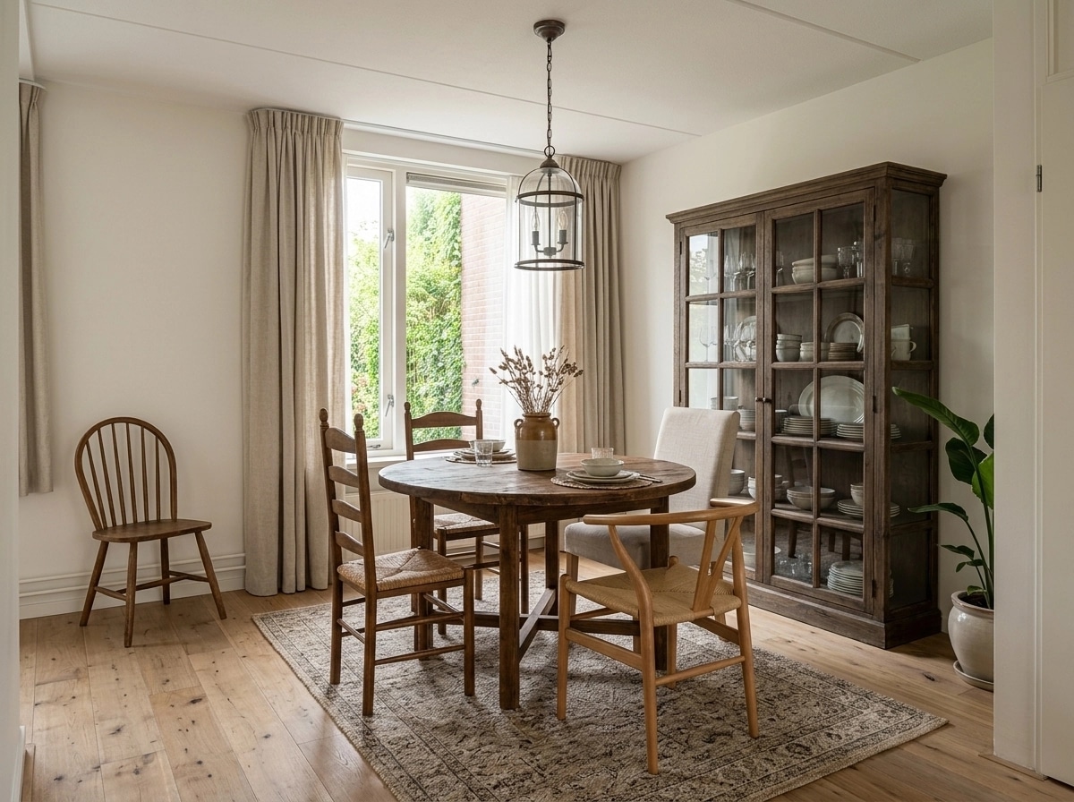 Interior design in Modern Farmhouse style — dining_room by GenRoom AI