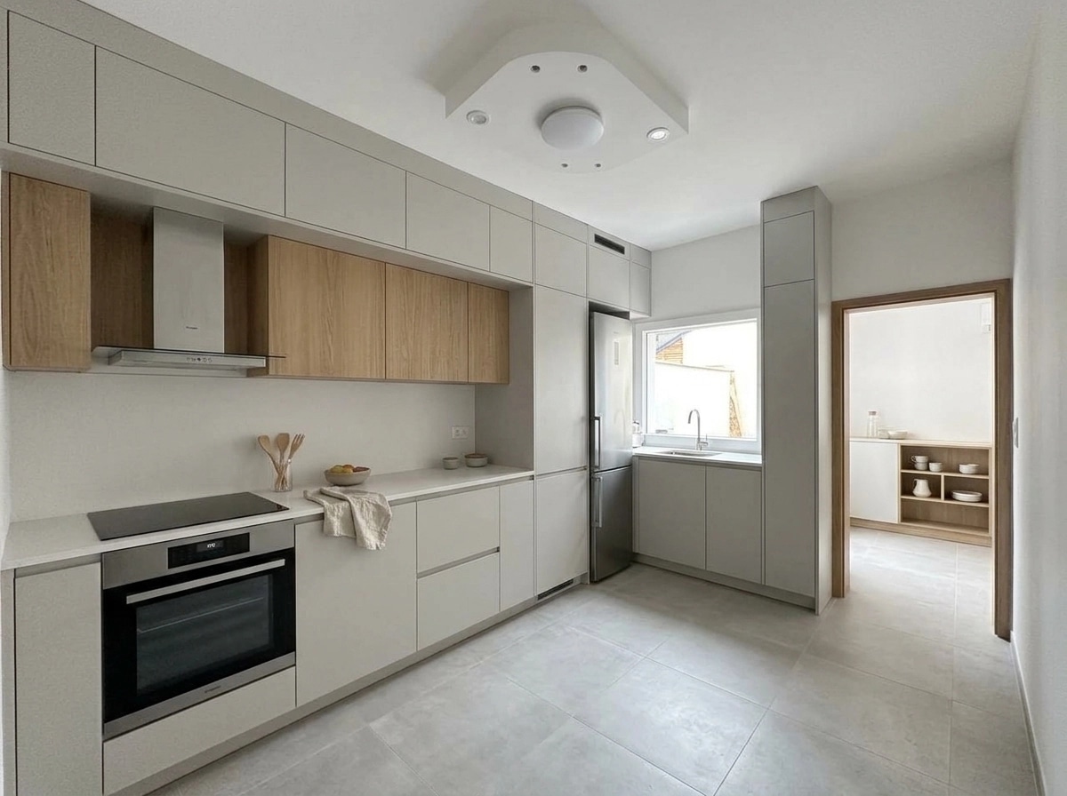 Interior design in Scandinavian style — Kitchen by GenRoom AI
