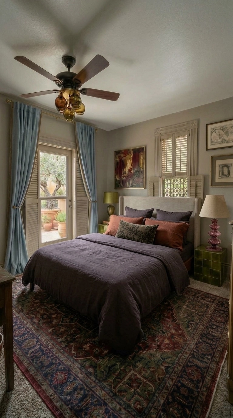 Mediterranean Bedroom design — interior photo by GenRoom AI