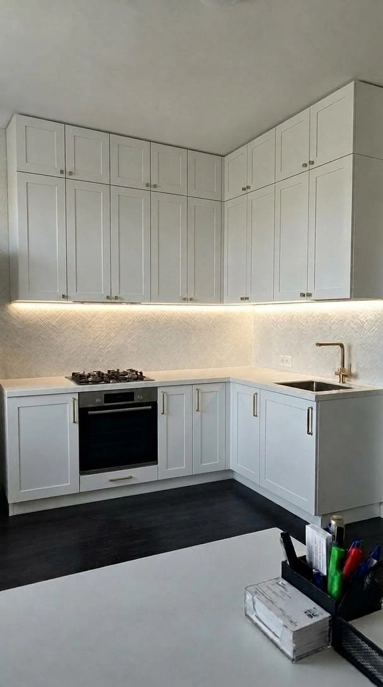 Kitchen interior in no_style style — photo by GenRoom AI
