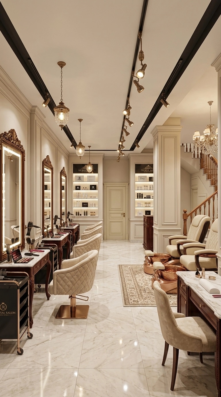Interior design in Classic style — beauty_salon by GenRoom AI