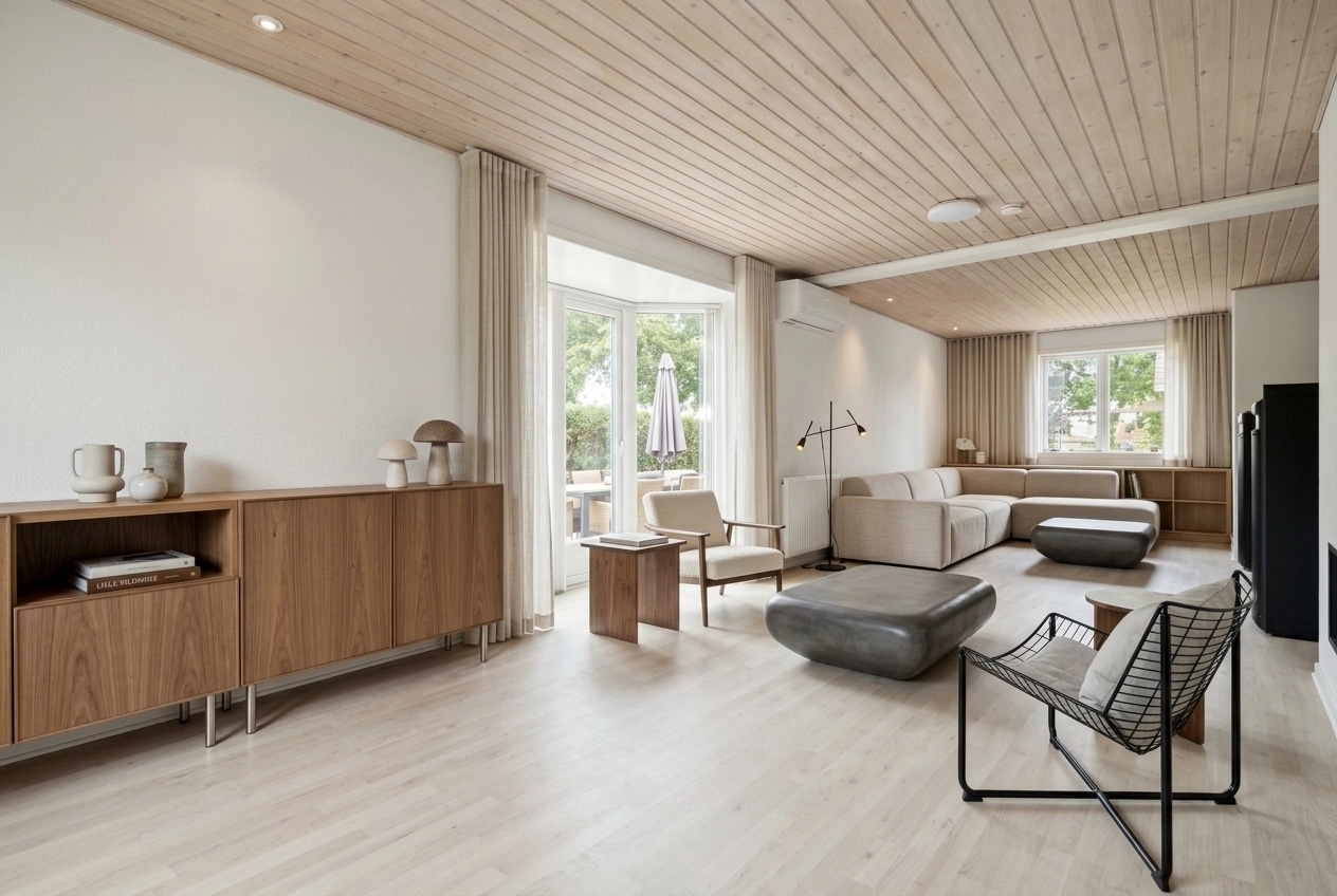 Minimalism Living Room design — interior photo by GenRoom AI